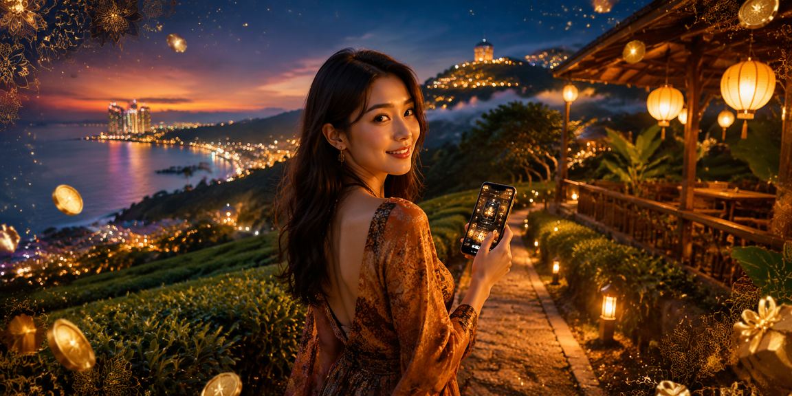 A 318i player in Genting Highlands enjoying the live casino betting experience