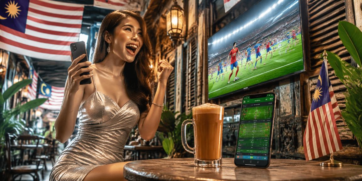 A 318i user in Ipoh makes a deposit and plays table games from their phone