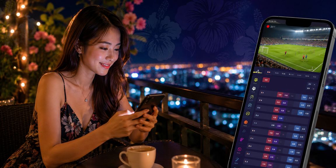Pemain Malaysia mengakses kasino dalam talian 318i melalui telefon pintar